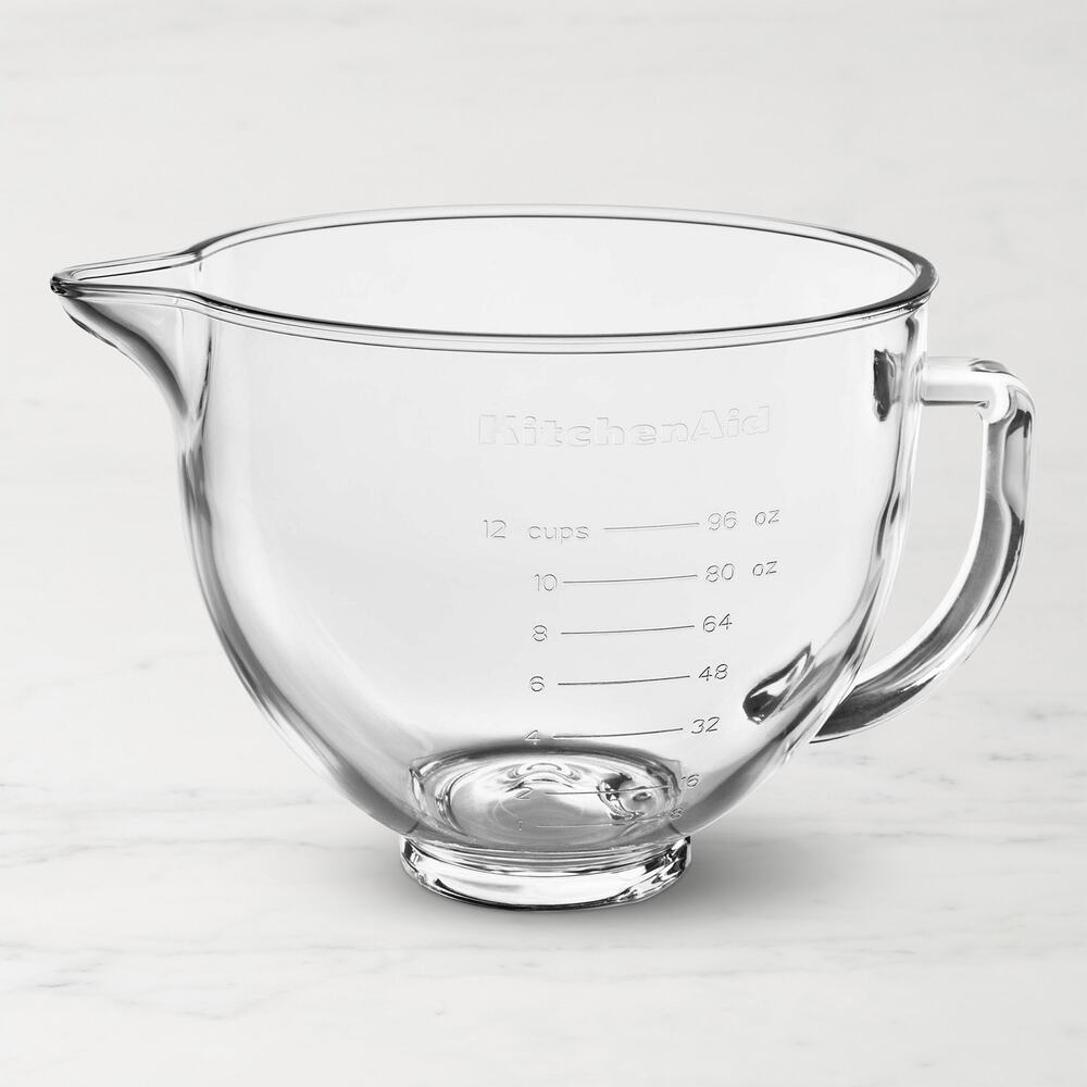 NEW KitchenAide Glass Bowl, 5-qt, for stand mixer